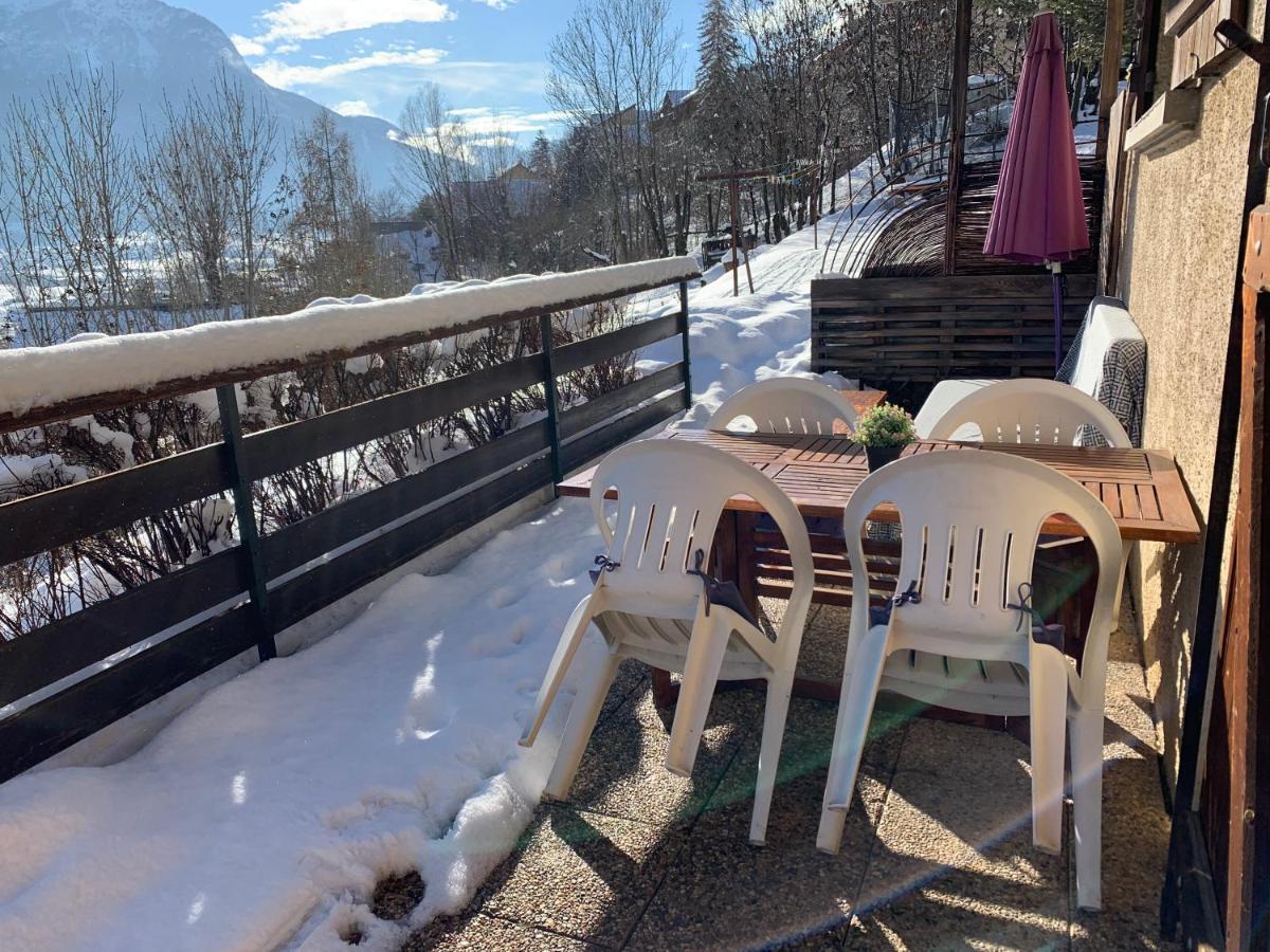 Studio Sympa Avec Terrasse , Maxi 4 Pers.Briancon Kültér fotó