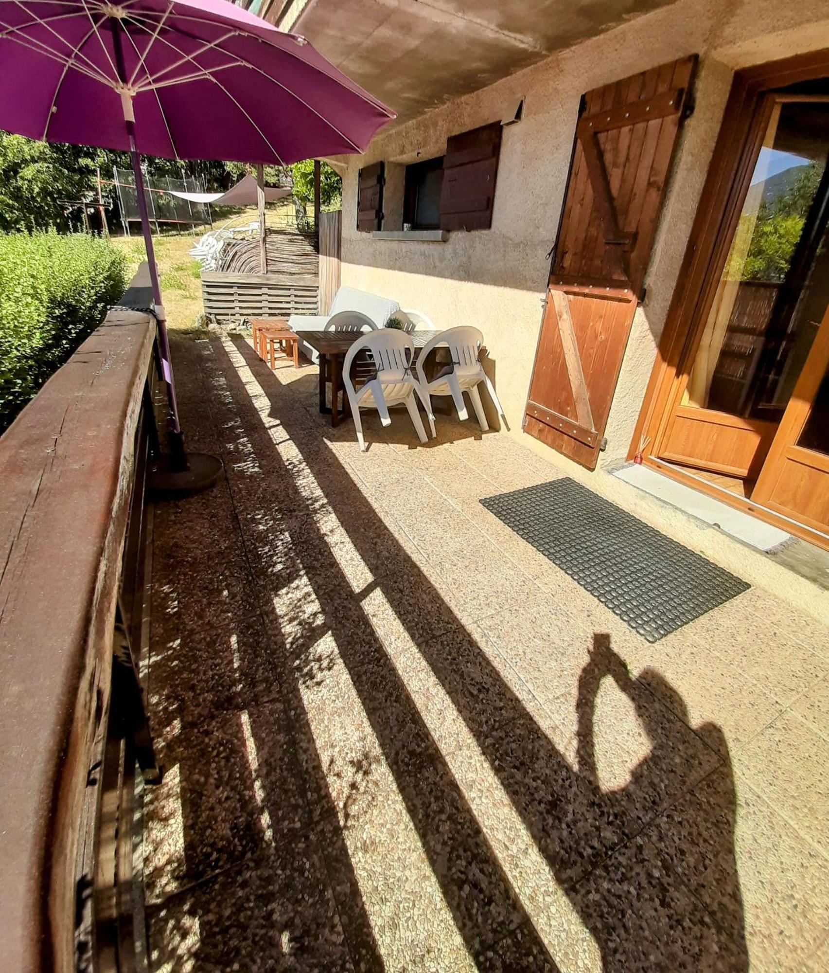 Studio Sympa Avec Terrasse , Maxi 4 Pers.Briancon Kültér fotó
