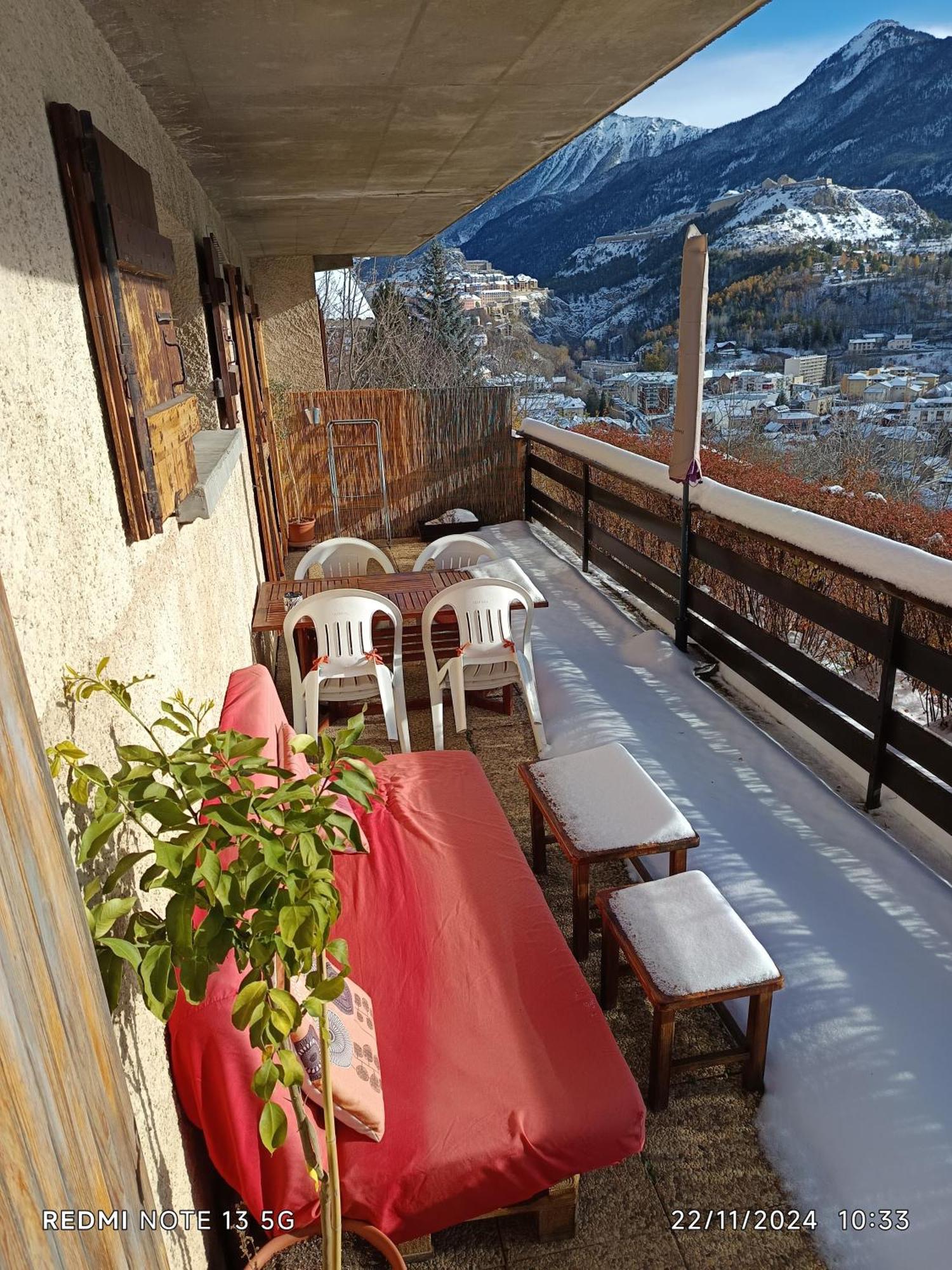 Studio Sympa Avec Terrasse , Maxi 4 Pers.Briancon Kültér fotó